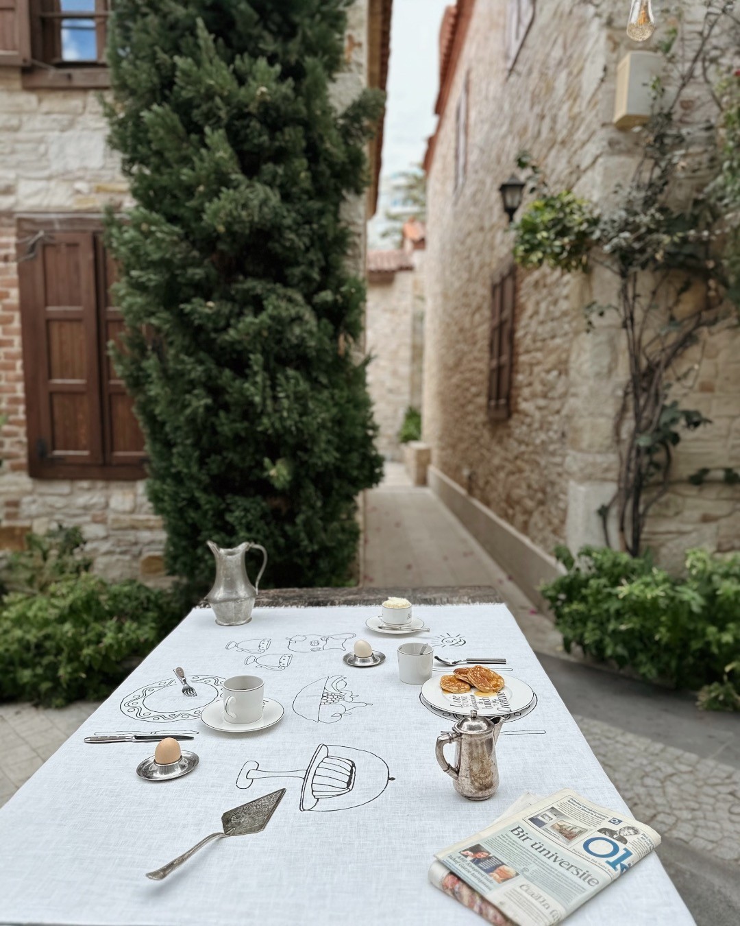 Table Setting Brunch Masa Örtüsü