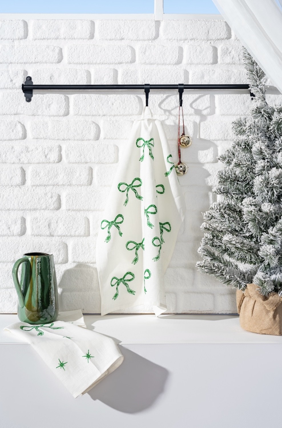 Lane Christmas Edition Green 2’li Kurulama Bezi